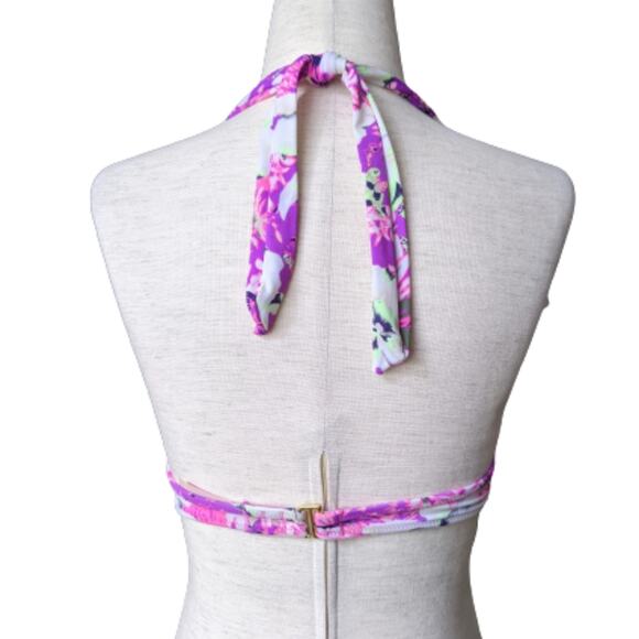 Victoria's Secret Push-up Floral Bikini Size Small 34B - Picture 4 of 12